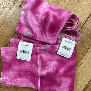 Free People Pants & Jumpsuits - W/tag FP Movement Tie-Dye good karma set Free People Pants & Jumpsuits - W/tag FP Movement Tie-Dye good karma set